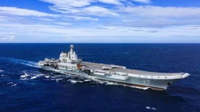 菲美大型军演之际 中国山东舰现北吕宋海域