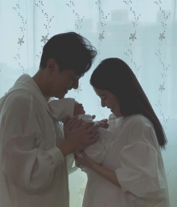 萧正楠公开儿子乳名 回TVB扫楼派姜醋