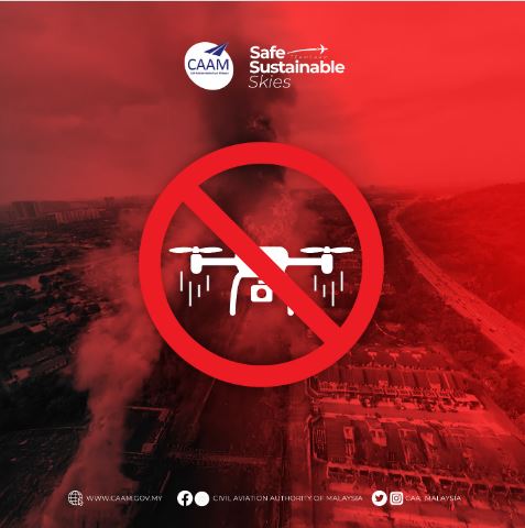 蒲种天然气管爆炸|民航局:周遭禁用无人机 确保民众和飞航安全