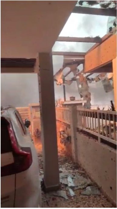 蒲种天然气管爆炸|视频|爆炸波及附近民宅如战场 玻璃炸裂墙体崩塌