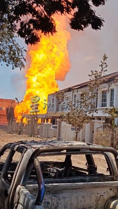 视频|布特拉高原气爆|志消近距离记录烈焰冲天 家园面目全非 如置身末日