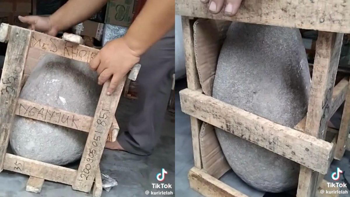 视频|快递员收奇葩包裹傻眼 网打趣:“担心撞坏其他货”