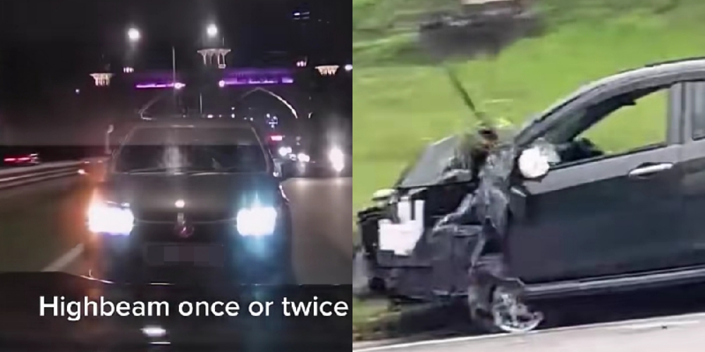 视频|紧贴前车开远光灯催让道 鲁莽司机次日下场惨了！