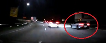 视频|迈凯伦超车不遂酿祸 卡在货车油槽车中间