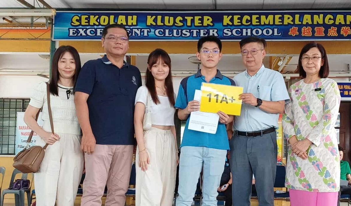 请签发（大北马）陈铉澔考获全科11A+笑傲新民华中学生名榜