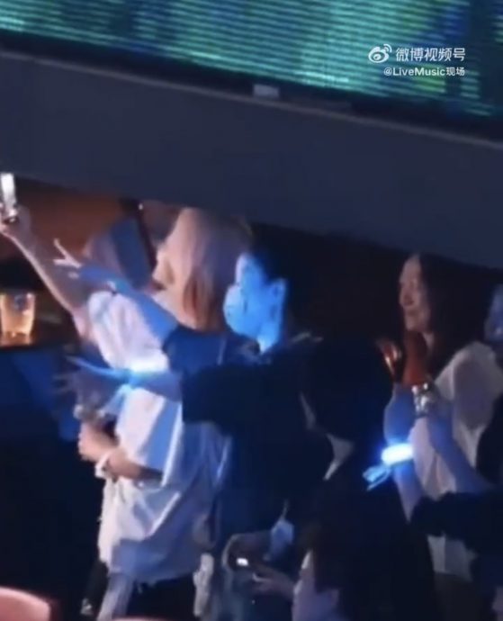 谢霆锋冧唱订情曲《玉蝴蝶》 王菲陶醉闻歌起舞