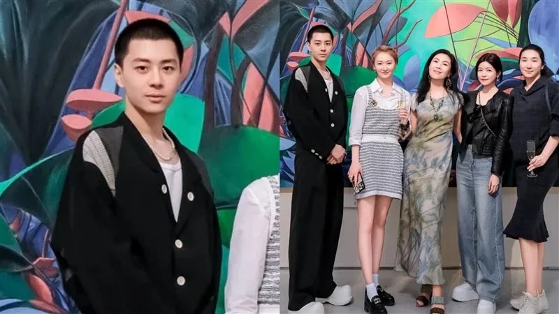 陈妍希约平头帅哥聚餐 男方眉眼酷似陈晓