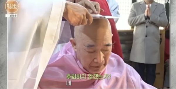 韩动作男星当和尚 ​为婚内出轨赎罪修行