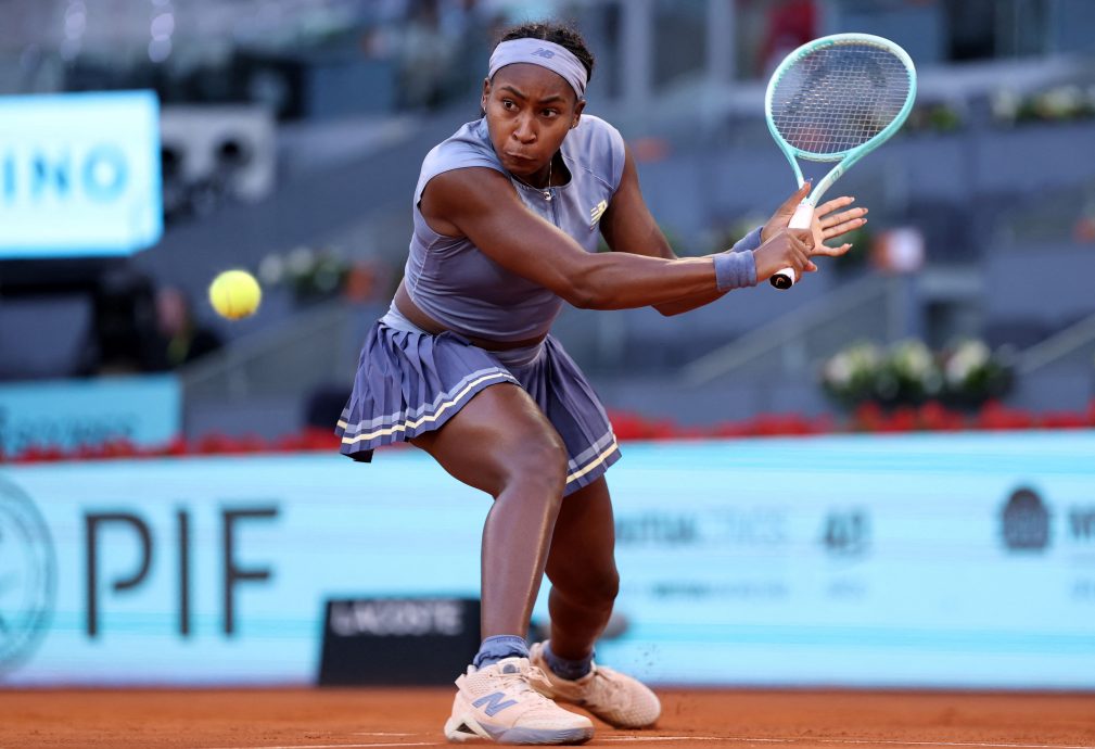 马德里网球赛| 22场比赛因停电被迫展延  高芙摸黑更衣再遇停水