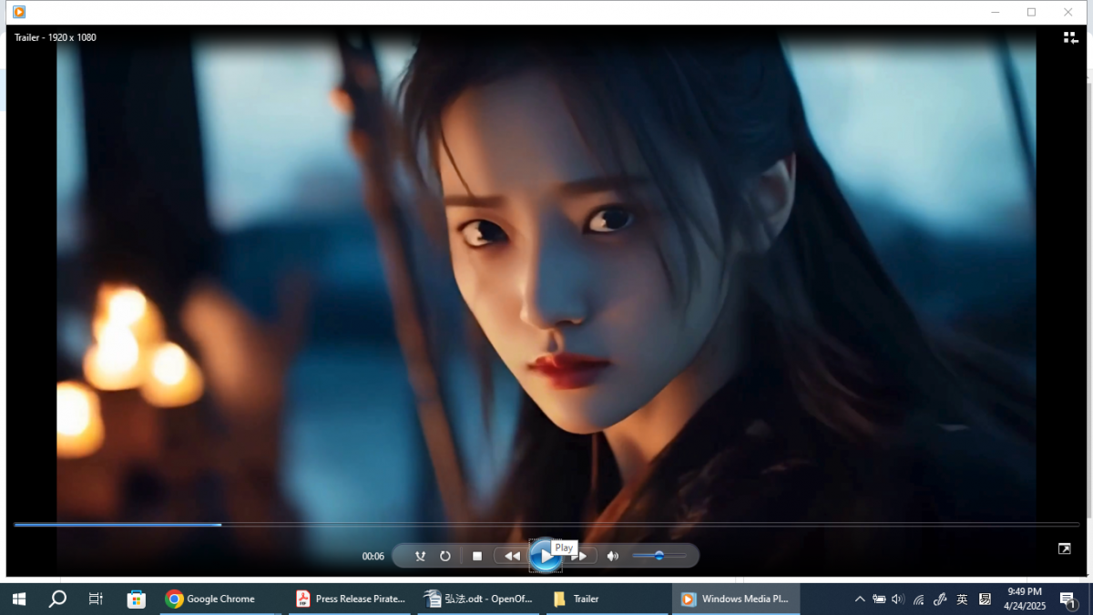 马新联手打造全球首部院线公映AI生成电影《海上女王郑一嫂》6月全国戏院上映 耗资不到100万美元 向世界彰显我国AI的突破
