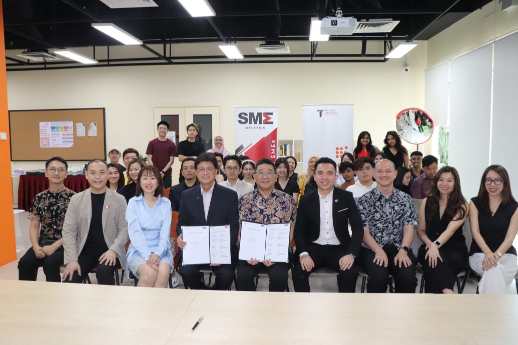 马来西亚中小企业公会与泰莱大学 BizPod 签署合作备忘录 共育新生  代创业者