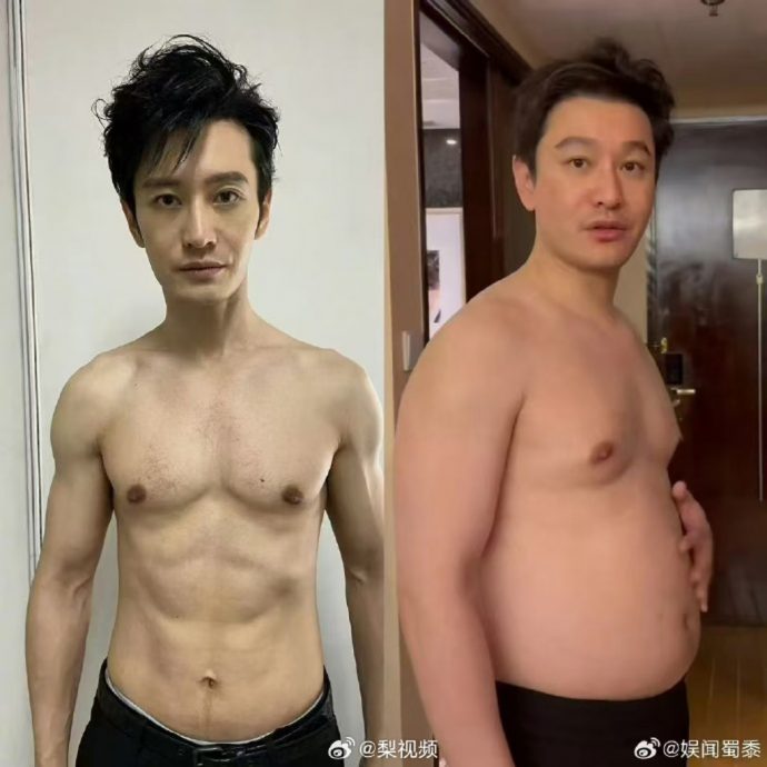 黄晓明狂晒8块腹肌 网歪楼:为啥喜欢内裤外露?