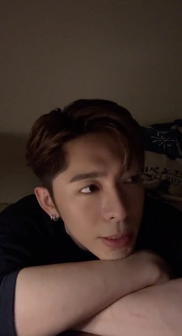 Edan深夜开直播 承认林明祯很重要