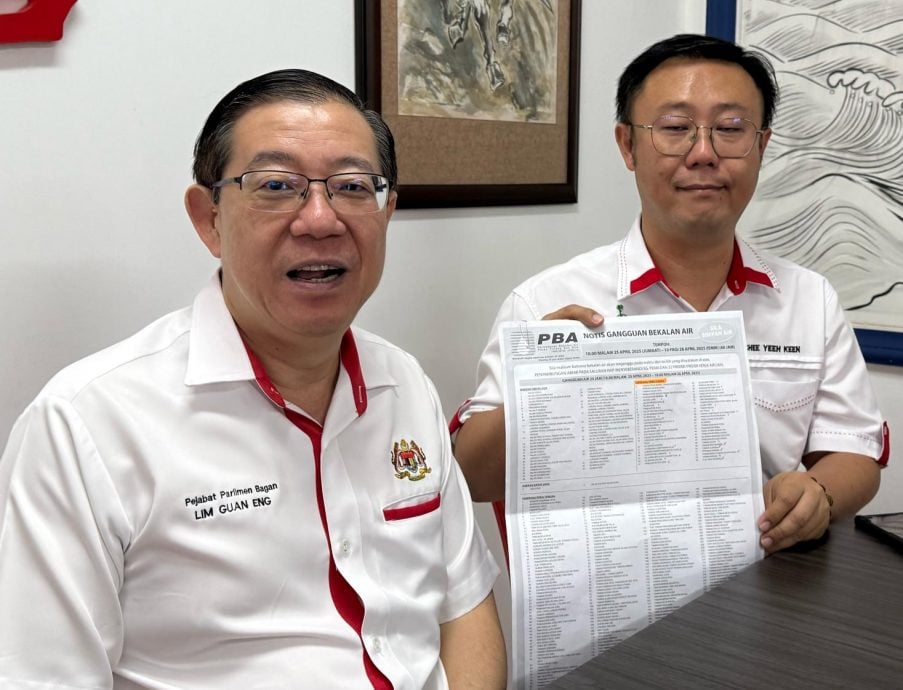 (大北馬)林冠英:北海18小時內就恢復水供