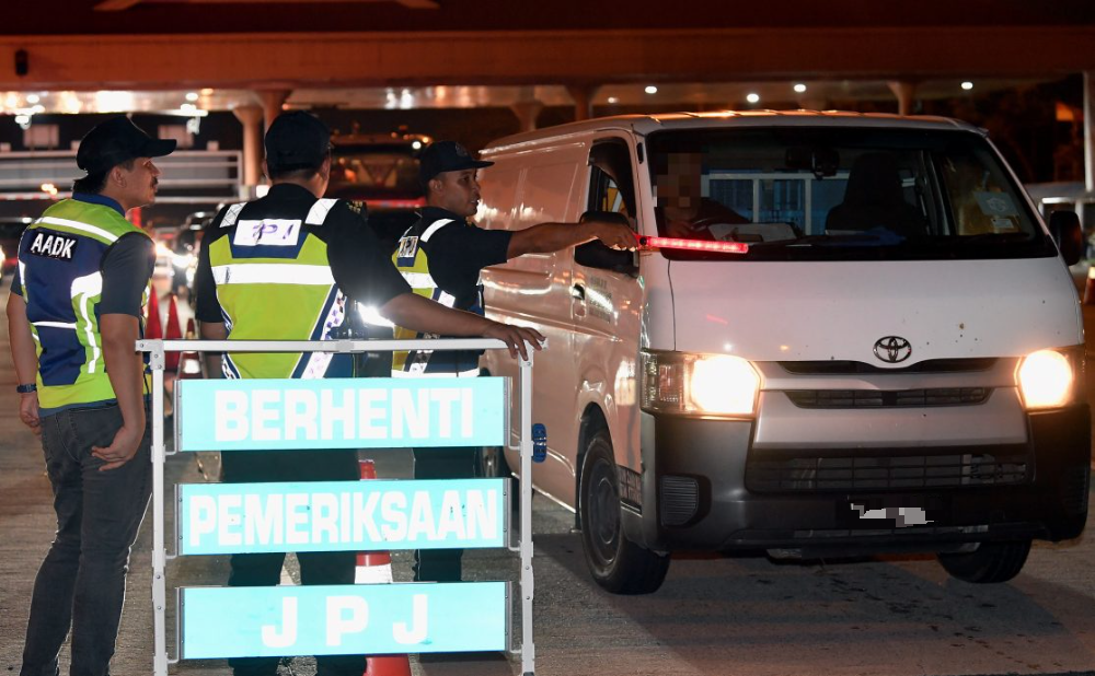 MYJPJ接6687交通违规投报 · 开斋节期间发逾6万张传票