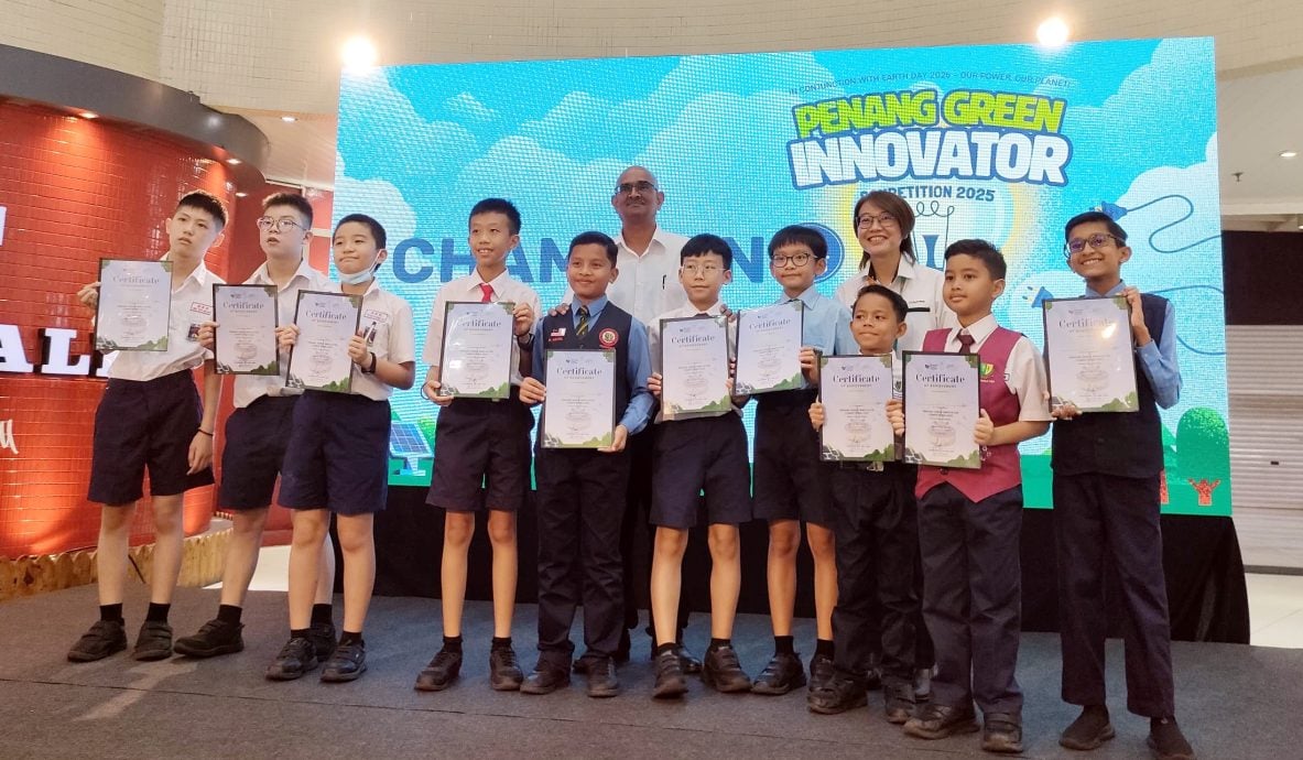 槟绿色发明比赛 中小学生展科技创意