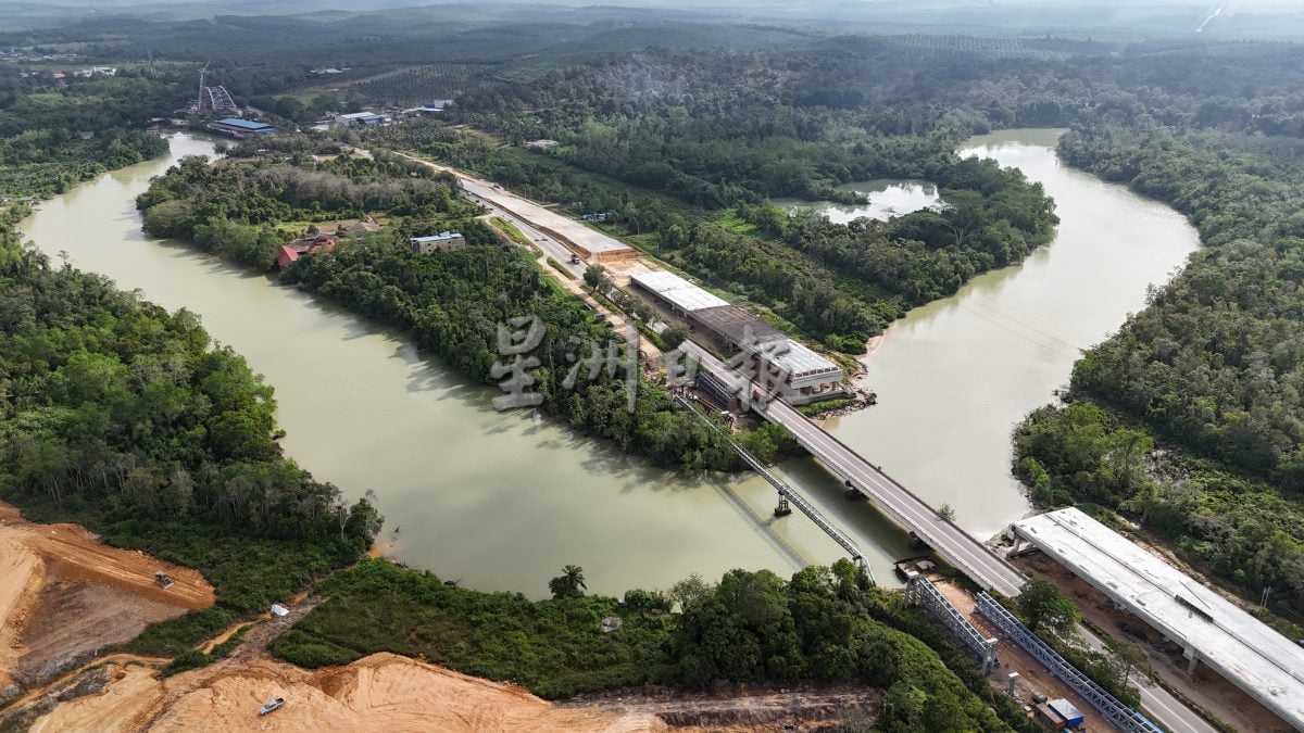 星角摄：哥打丁宜第二高架大桥