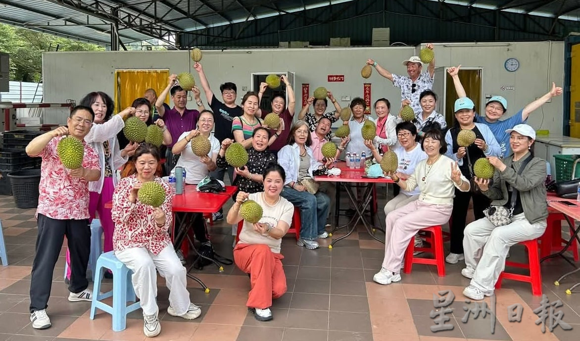 东:榴梿果王“撑起”了地方上经济活动
