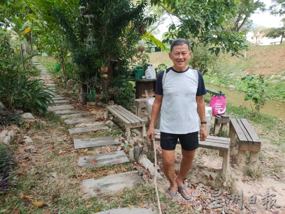 请签发∕封面(大北马)新港居民自发护河美化 银发族的参与让公园生机勃勃