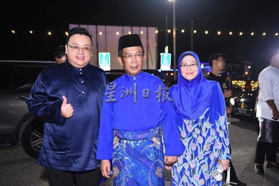 NS芙蓉:加拉魯丁舉辦開齋節開放門戶,有馬來鼓表演,也準備了舞獅及印度鼓