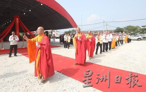 适耕庄禅净中心奠基