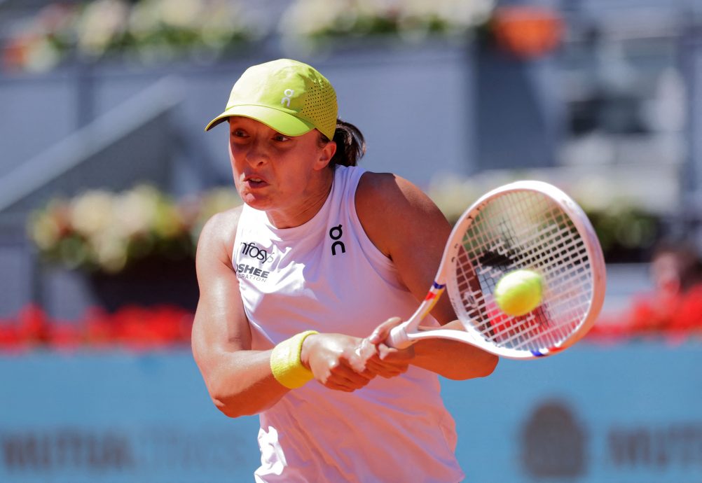 WTA1000马德里网球赛| 奥斯塔彭科遭“一轮游”  斯瓦泰克复仇埃拉