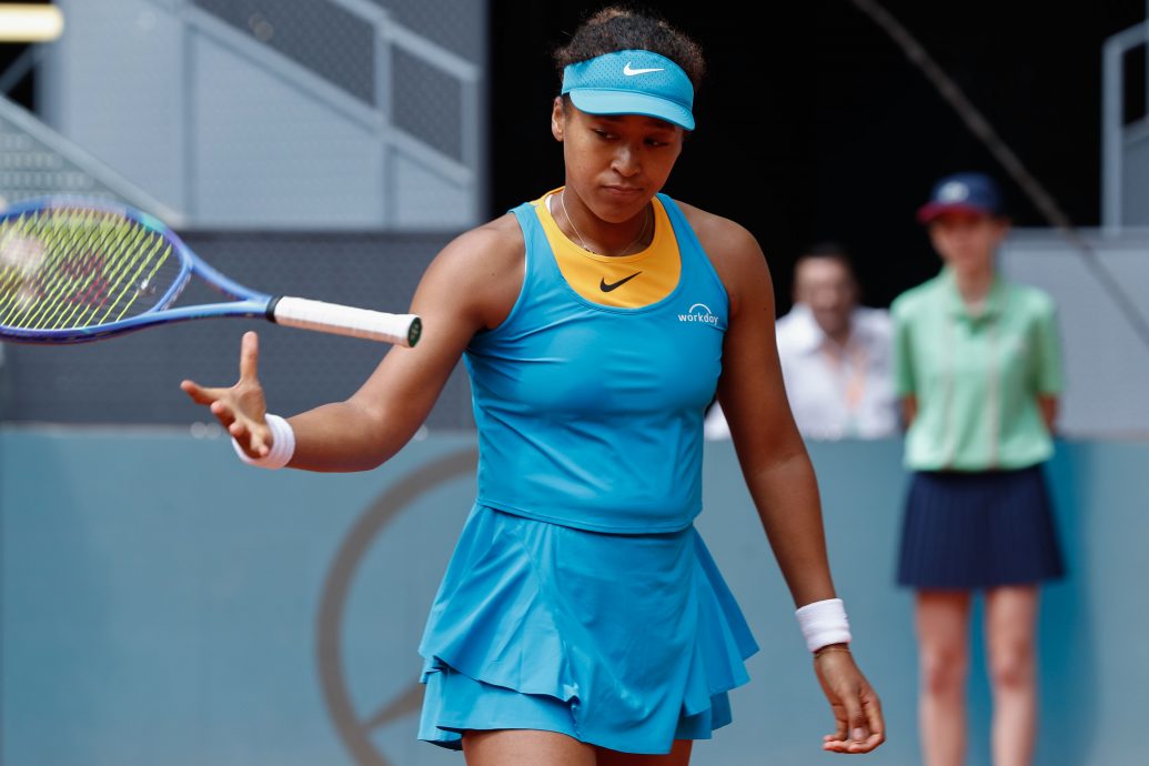 WTA1000马德里网球赛| 成首位出局大满贯冠军选手 大坂直美惨遭一轮游