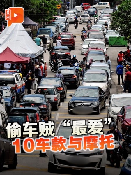 10种车款与摩托 偷车贼“最爱”