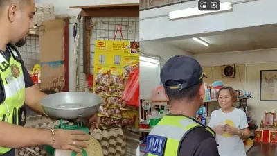 从容应对内贸部突击检查 华裔女店主获网封“模范商贩”！