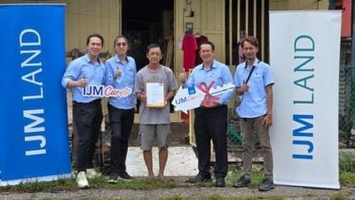 IJM Land透过MyHome计划 根芙2贫户破屋大翻新