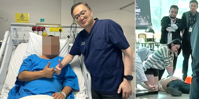 Mysterious woman who performed CPR at Kuching Airport found