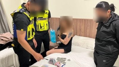网上招客酒店交易 2泰籍女卖淫被捕