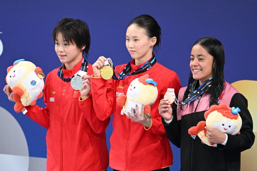 2025年跳水世界杯总决赛|再称霸男3米板(女10米台) 中国前2日包揽7金