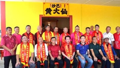 黄大仙金身晋殿 利慕斯拨10万建新庙