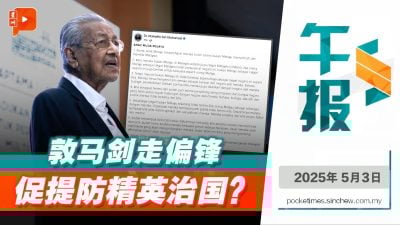 敦马为何劝青年 “精英治国”很危险？
