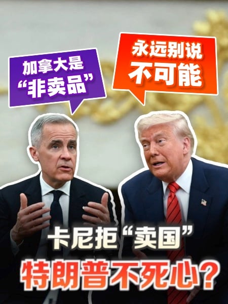 新总理坚持加拿大是“非卖品” 特兰普：永远别说不可能