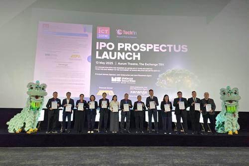250513_Group Photo_ICT Zone Asia_IPO Prospectus Launch