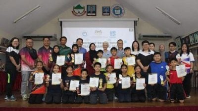 兵南邦STEM建桥赛 巴巴贡国小夺冠