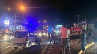 亿达路车祸黑区又肇事故 涉2轿车2男伤