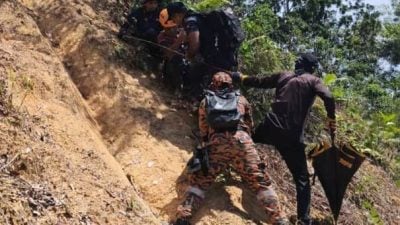 清理电站坠坡失踪 中年男翌日安全寻获