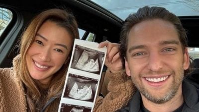 42岁谢婷婷宣布怀二胎 挺巨肚喜晒超音波照