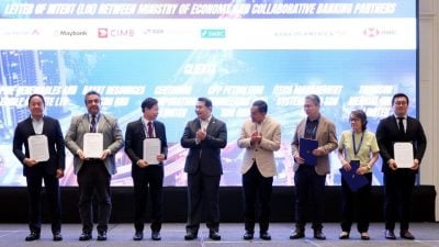6家银行签署意向书支持 柔新经济特区获23.5亿投资意向