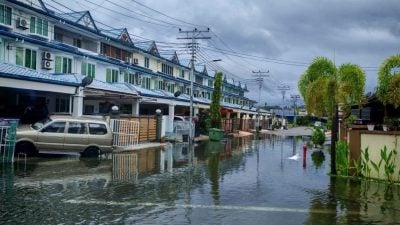 甘拜园又暴雨成灾 民兴党促改善排水系统