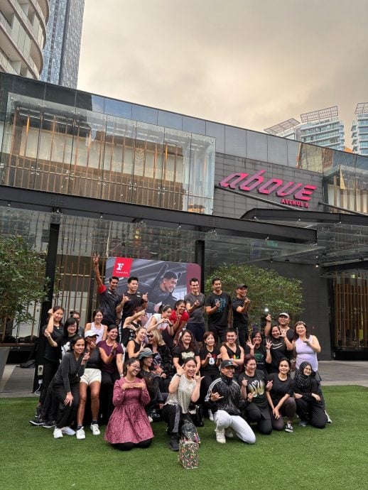 The recent community workout event in collaboration with Fitness First at ABOVE, Avenue K Shopping Mall drew significant participation from the public.