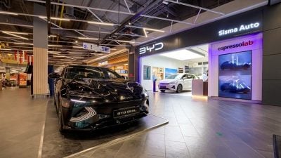 BYD SISMA Auto拓展版圖 Mutiara Damansara開設第三家展廳