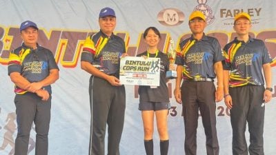 警察日跑步赛 . 尼盛：搭建警民桥梁