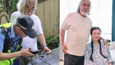 视频 | “父女恋”名制片人载娃上学出意外 保证不落跑：我是张纪中