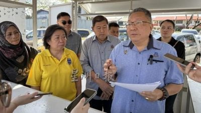 黄鸿圣: 提供优惠免租地点仍拒搬  取缔无牌贩被轰很无奈