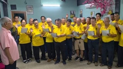 刘宝华蝉联彭亨古城堂主席职