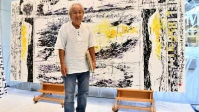 81岁画家黎农生／我感觉，我的一生就是一个作品